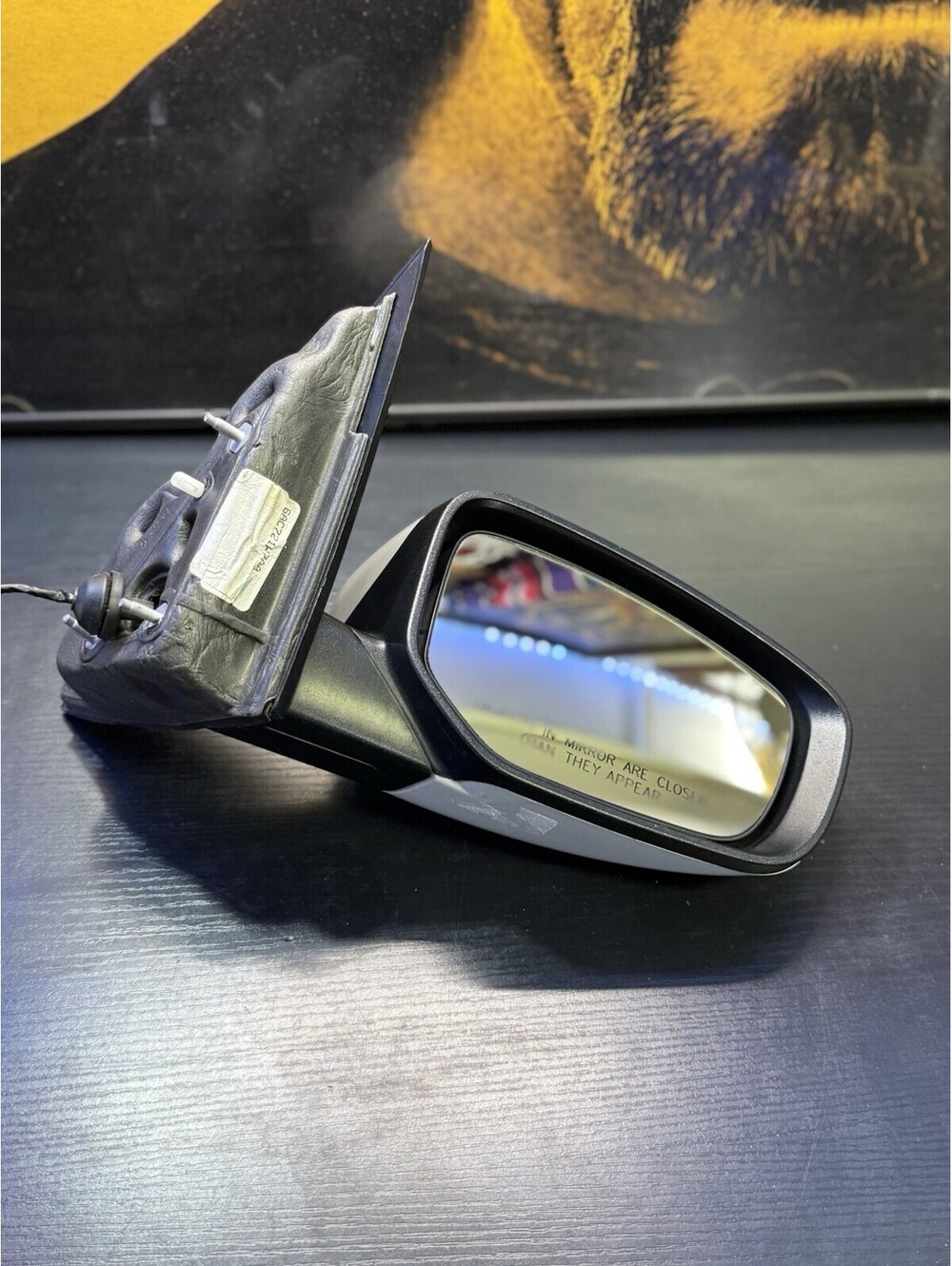 2016 Dodge Dart OEM Right Passenger Side Power Mirror White 6AC721W7AA